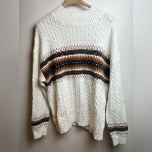 Pink Lily 2XL Crew Neck Sweater